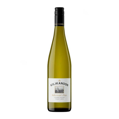 Bottle of Kilikanoon Killerman's Run Pinot Grigio, a Clare Valley white wine