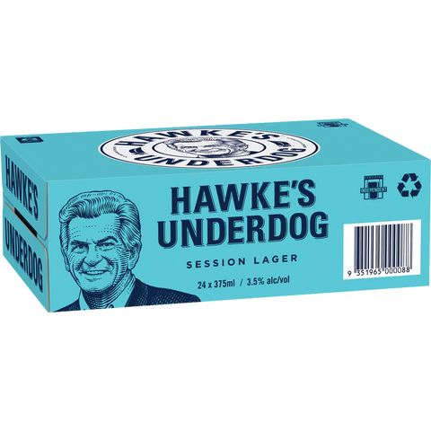 Hawke's Underdog Session Lager 375ml – Beer
