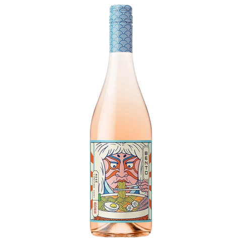 Bottle of Bento Rosé wine