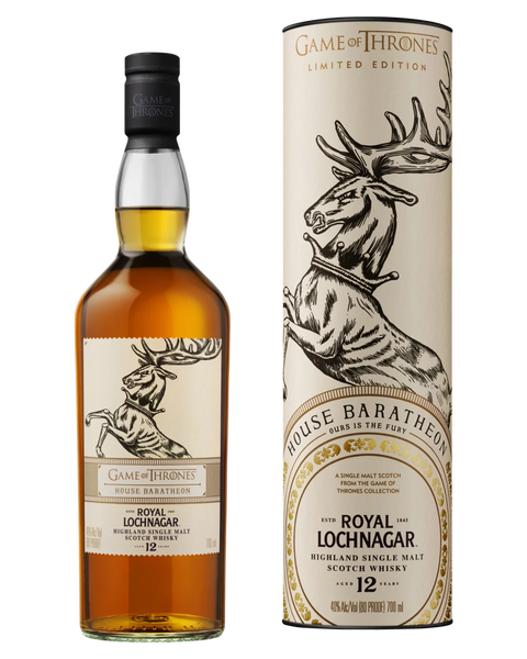 Royal Lochnagar 12 Year Old Game of Thrones House Baratheon Single Malt Scotch Whisky