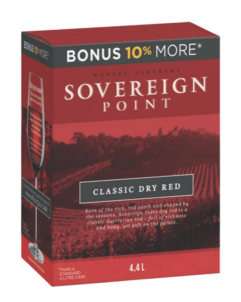 Sovereign Point Classic Dry Red Cask 4L