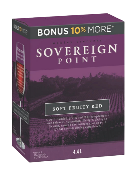 Sovereign Point Soft Fruity Red Cask 4L