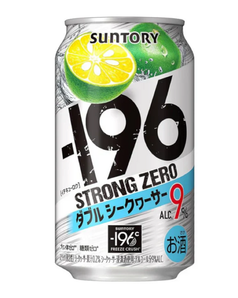 Suntory Strong Zero Double Citrus Depressa