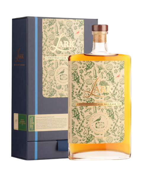 Lark Distillery Christmas Cask Release III Single Malt Australian Whisky 500ml