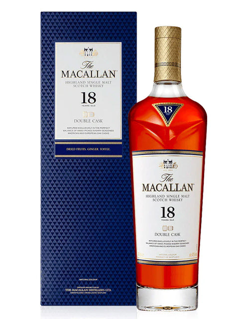 The Macallan 18 Year Old Double Cask Single Malt Scotch Whisky 700mL