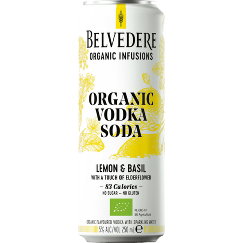 Belvedere Vodka (Lemon & Basil) – Vodka
