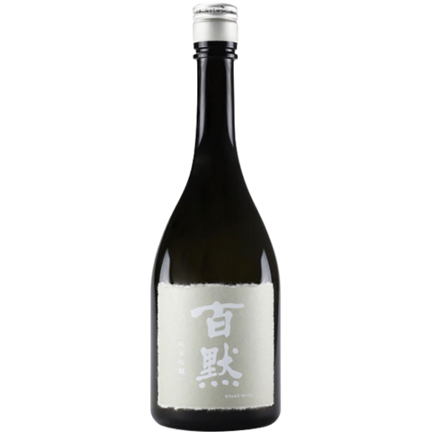Hyaku Moku Junmai Ginjo. Soft spoken, but powerful