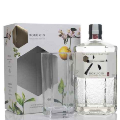 Roku Gin Gift Pack with Glass