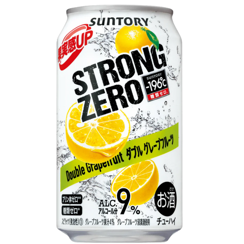 Suntory Strong Zero Double Grapefruit