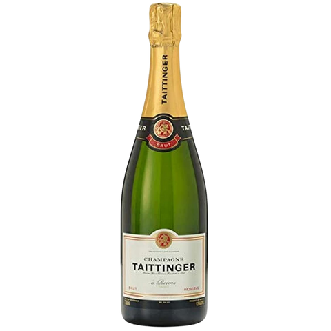 Taittinger Brut Reserve Champagne. Sparkling wine