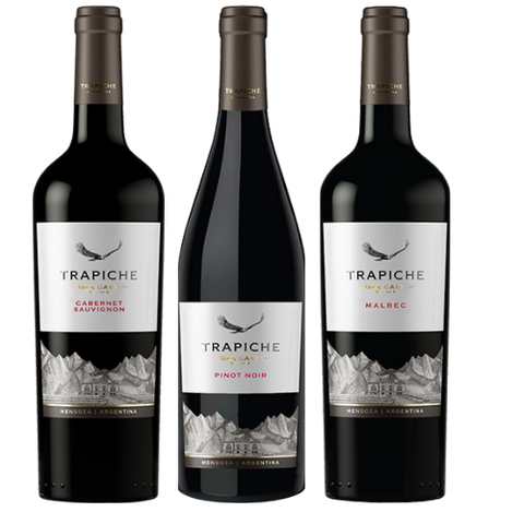 Trapiche Oak Cask Set of 3 – Red Wine