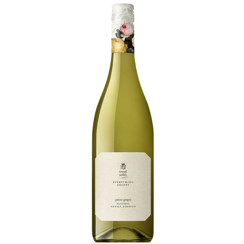 Tread Softly Non-Alcoholic Pinot Grigio. Non Alcoholic wine , full flavoured