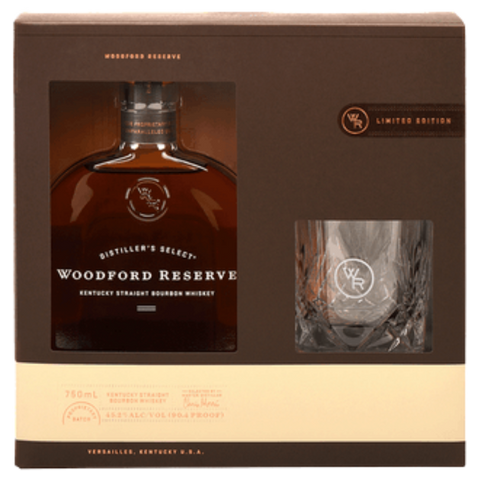 Woodford Reserve Kentucky Straight Bourbon Whiskey Gift Set