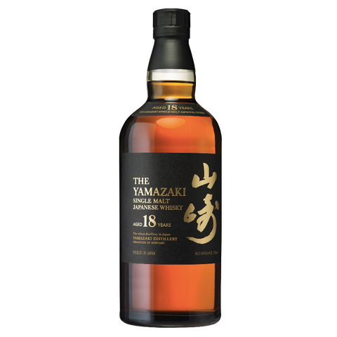 The Yamazaki 18 Year Old Single Malt Japanese Whisky