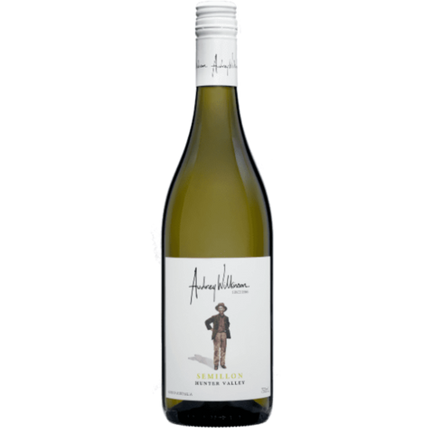 Bottle of Audrey Wilkinson Semillon from the Hunter Valley, the region's signature white wine