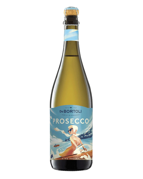 Bottle of De Bortoli King Valley Prosecco, Australian sparkling wine made from Glera