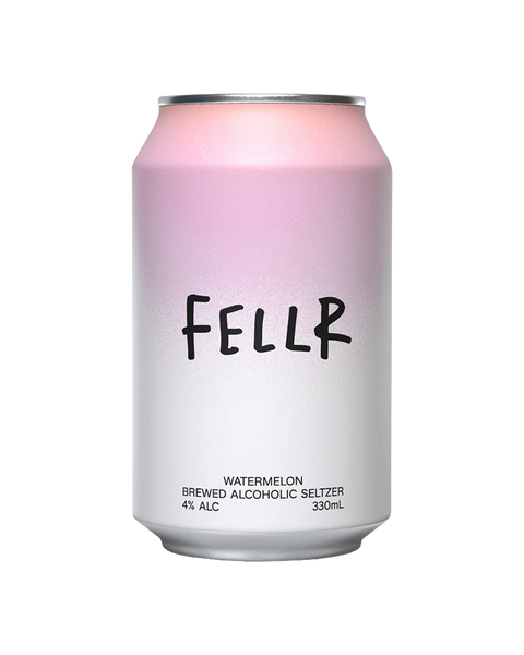 Fellr Watermelon Brewed Alcoholic Seltzer