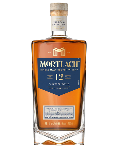 Mortlach The Wee Witchie 12 Year Old Single Malt Scotch Whisky 750mL