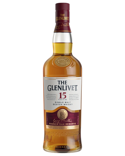 The GlenLivet 15 Year Old Single Malt Scotch Whisky 