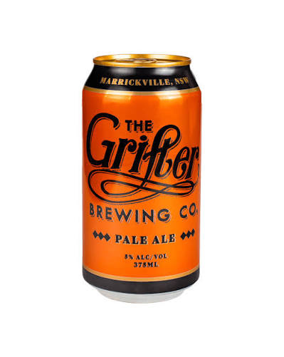 The Grifter Brewing Co Pale Ale Cans 375mL