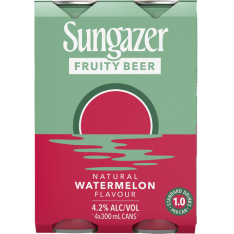 Delicious Sungazer Fruity Beer Watermelon Can