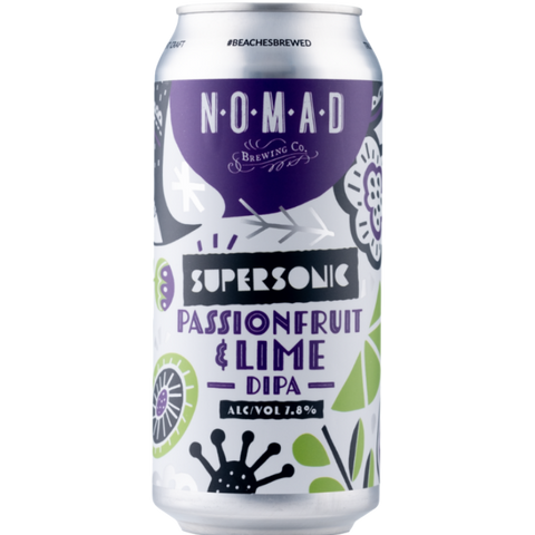 Nomad Supersonic Passionfruit & Lime Imperial IPA – Craft Beer