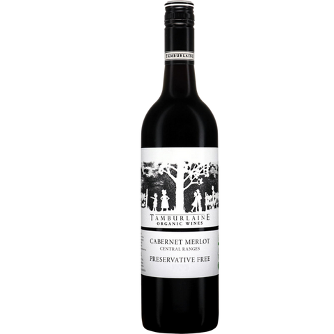 Tamburlaine Preservative Free Cabernet Merlot. Beautiful organic wine, No preservative ,Amazing body