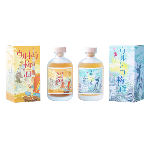 Ultraman Umeshu Set. . Unique taste . 