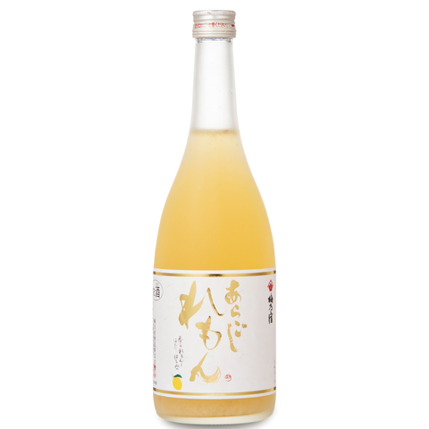 Umenoyado Aragoshi Lemon. Unique taste liqueur 